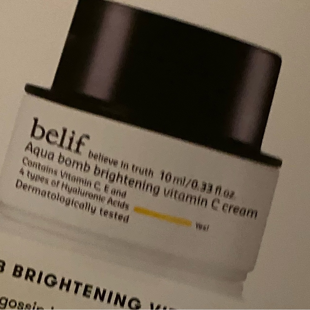 Belief cream